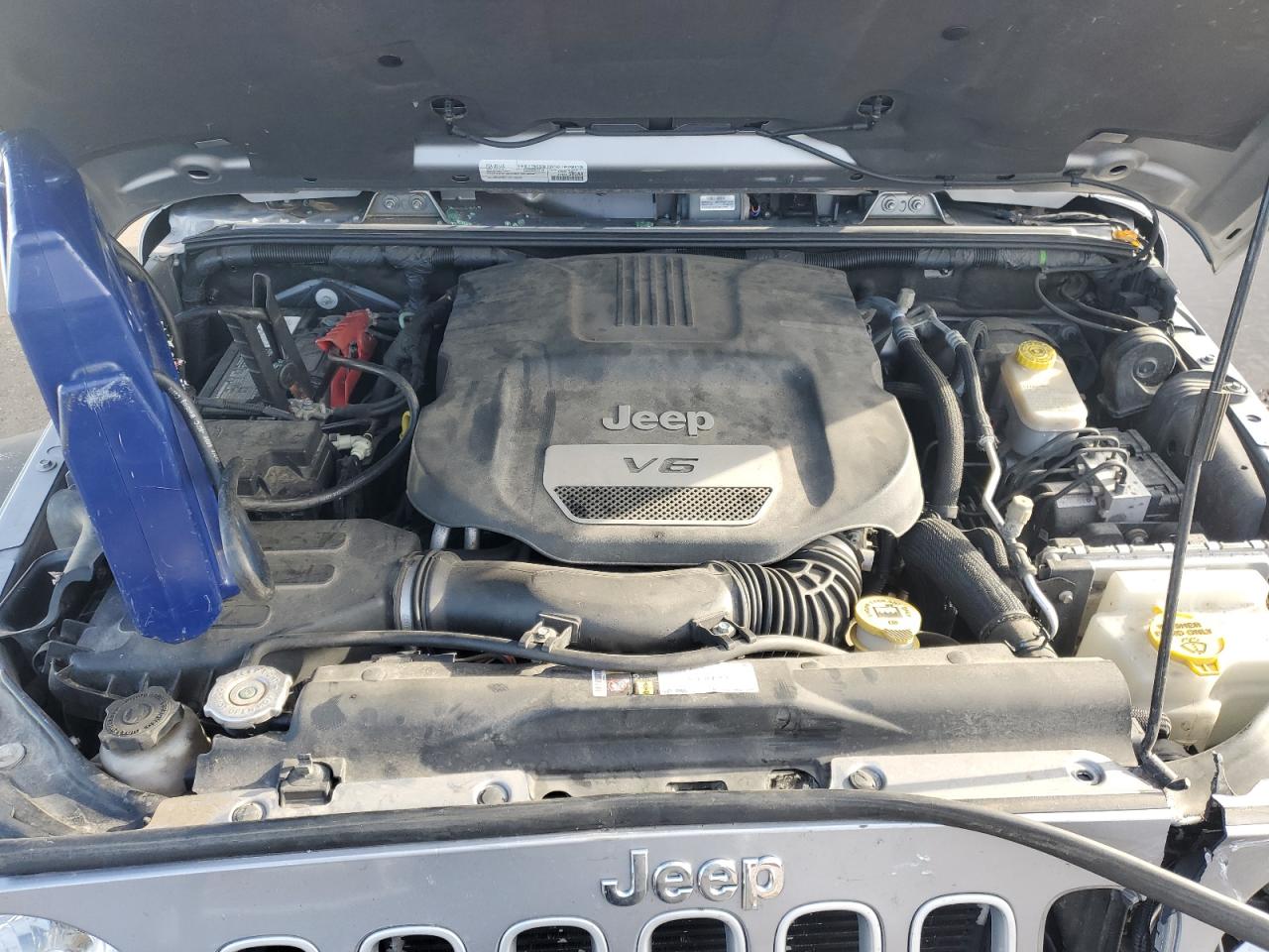 2016 Jeep Wrangler 2016 Jeep Wrangler Unlimited Sahara 4Wd Suv VIN: 1C4BJWEG1GL141814 Lot: 14076779