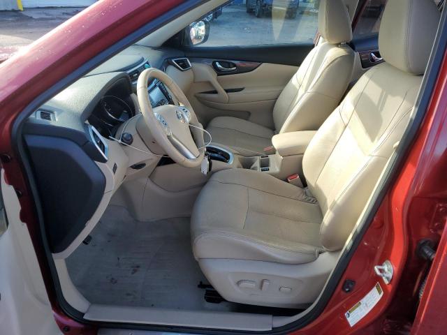  NISSAN ROGUE 2015 Red