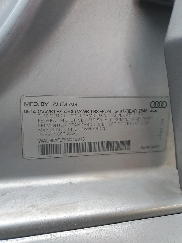 VIN WAUBFAFL9FN015913 2015 AUDI A4 no.13