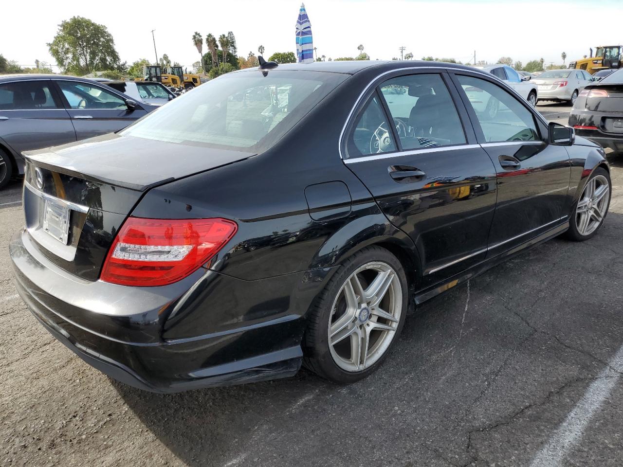 VIN WDDGF4HBXEG242549 2014 MERCEDES-BENZ C-CLASS no.3