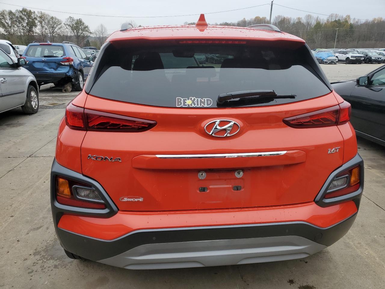 2019 Hyundai Kona Ultimate VIN: KM8K53A50KU362553 Lot: 79701344