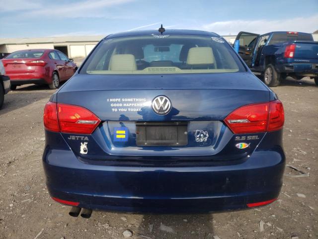  VOLKSWAGEN JETTA 2012 Синий