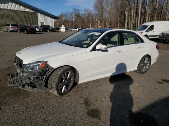 2016 Mercedes-Benz E 350 4Matic na sprzedaż w East Granby, CT - Front End