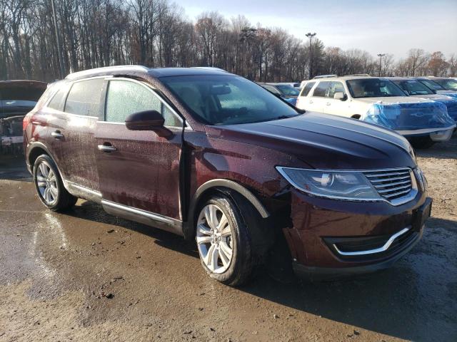  LINCOLN MKX 2018 Бордовий