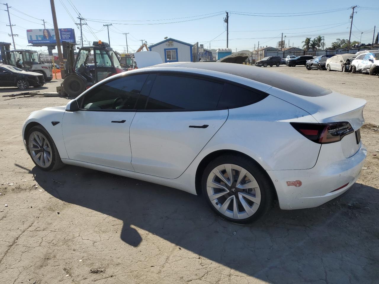 VIN 5YJ3E1EB3NF145007 2022 TESLA MODEL 3 no.2