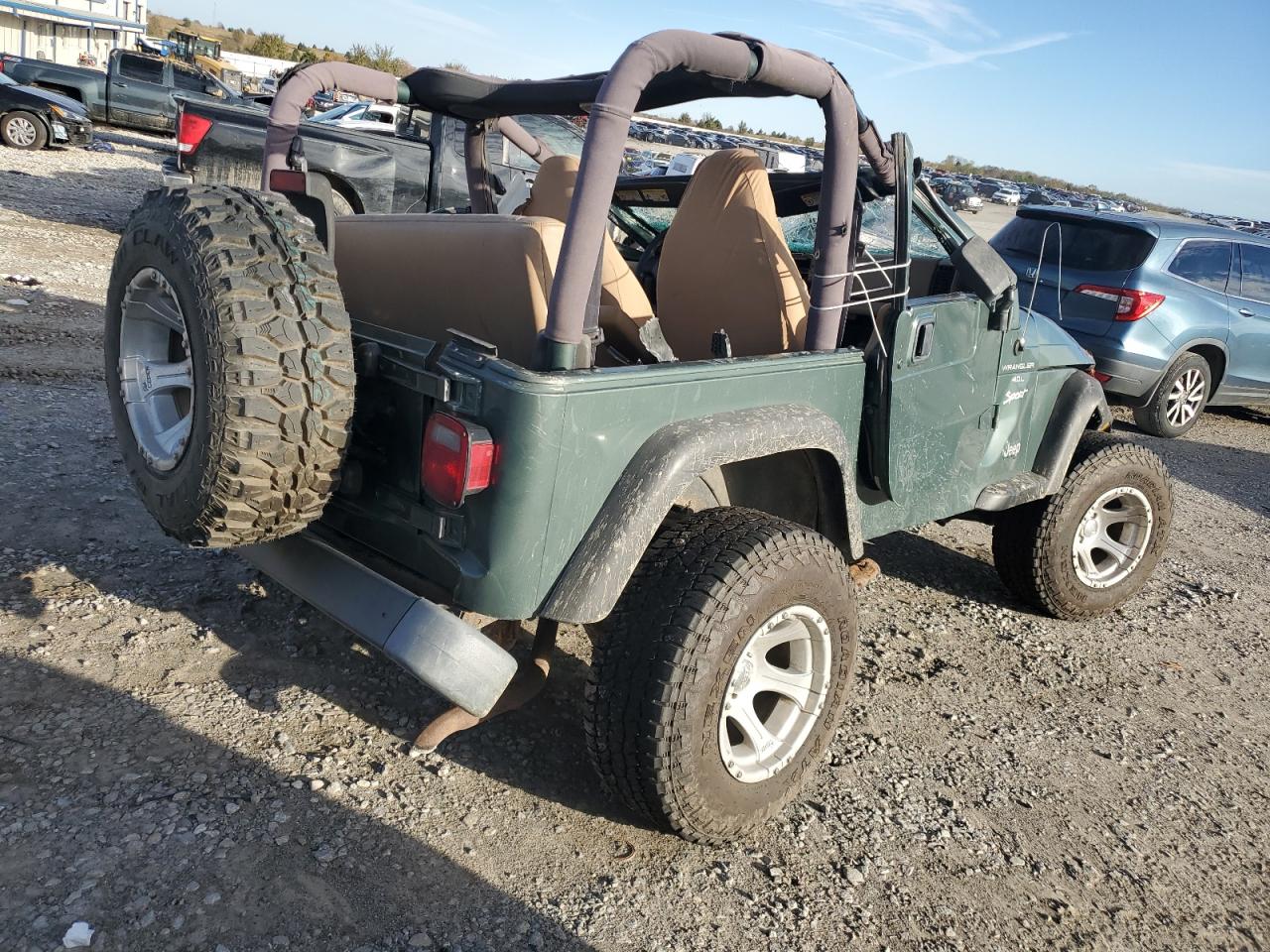 2000 Jeep Wrangler / Tj Sport VIN: 1J4FA49S1YP764925 Lot: 79458314