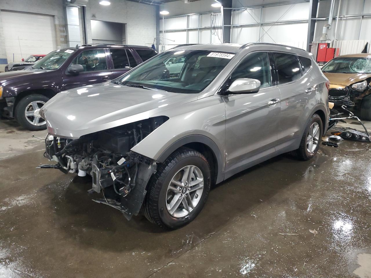 VIN 5NMZUDLB3HH051696 2017 HYUNDAI SANTA FE no.1