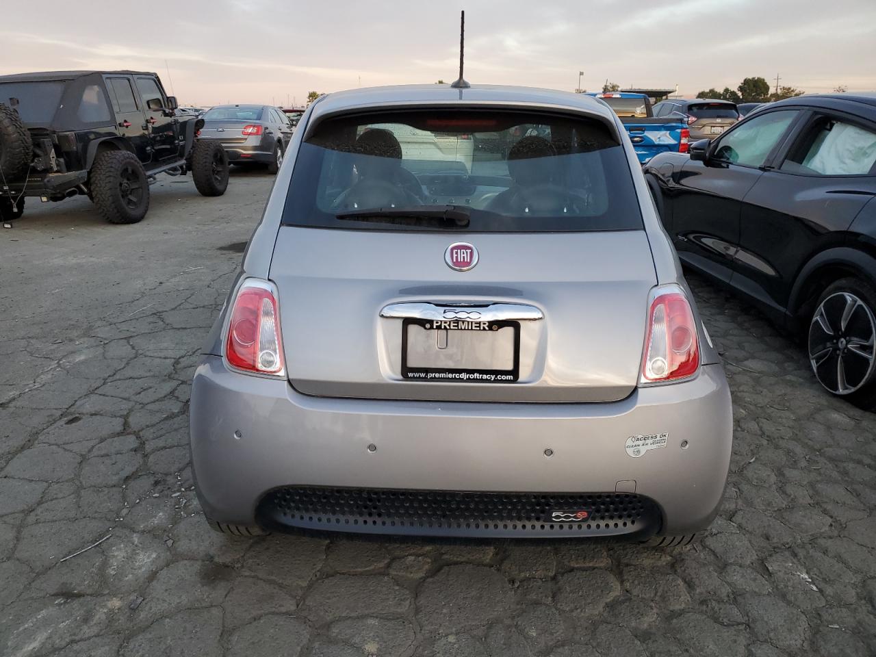 2015 Fiat 500 Electric VIN: 3C3CFFGE4FT672708 Lot: 80794154