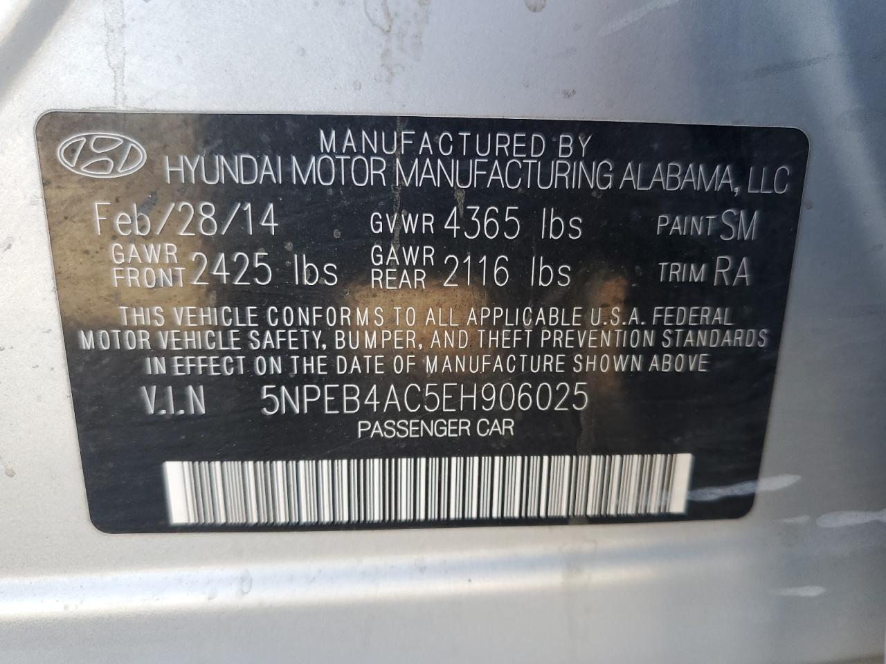 2014 Hyundai Sonata - Image 14