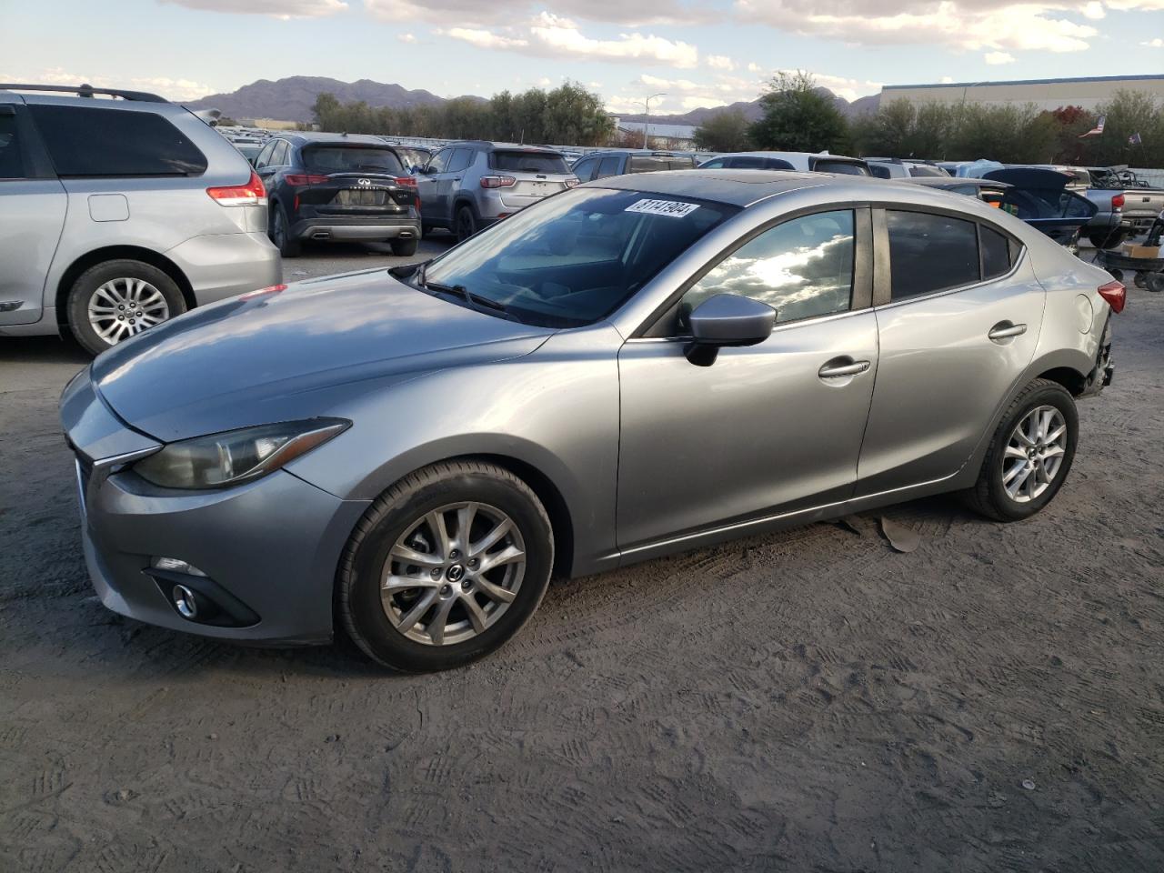 VIN JM1BM1V72E1175666 2014 MAZDA 3 no.1