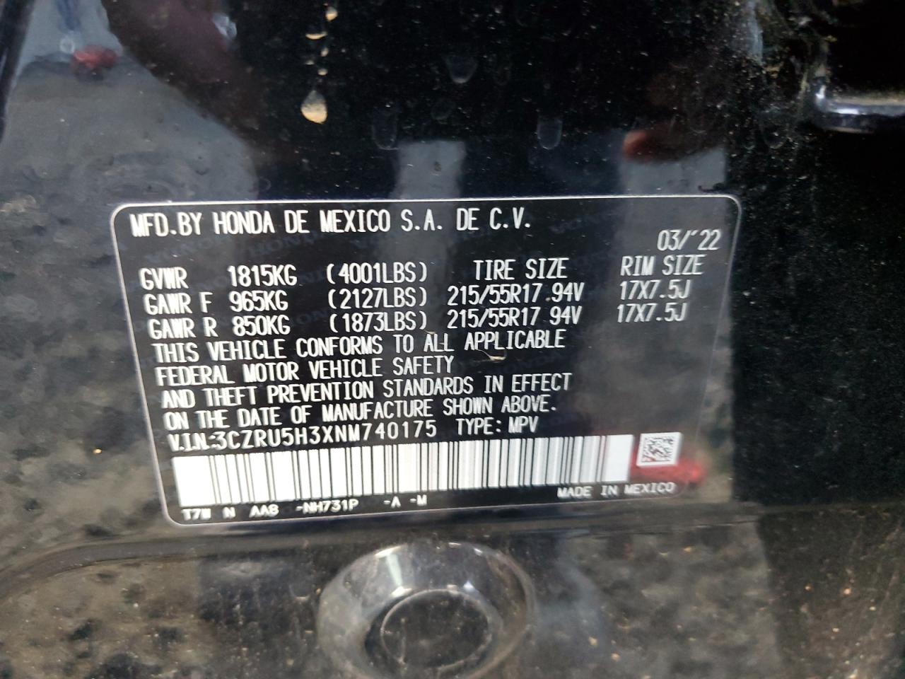 2022 Honda HR-V - Image 13
