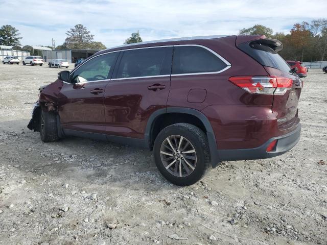  TOYOTA HIGHLANDER 2019 Красный