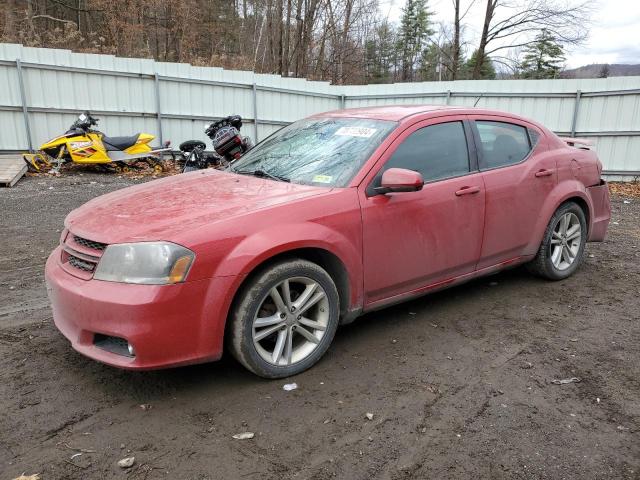 Sedans DODGE AVENGER 2014 Czerwony