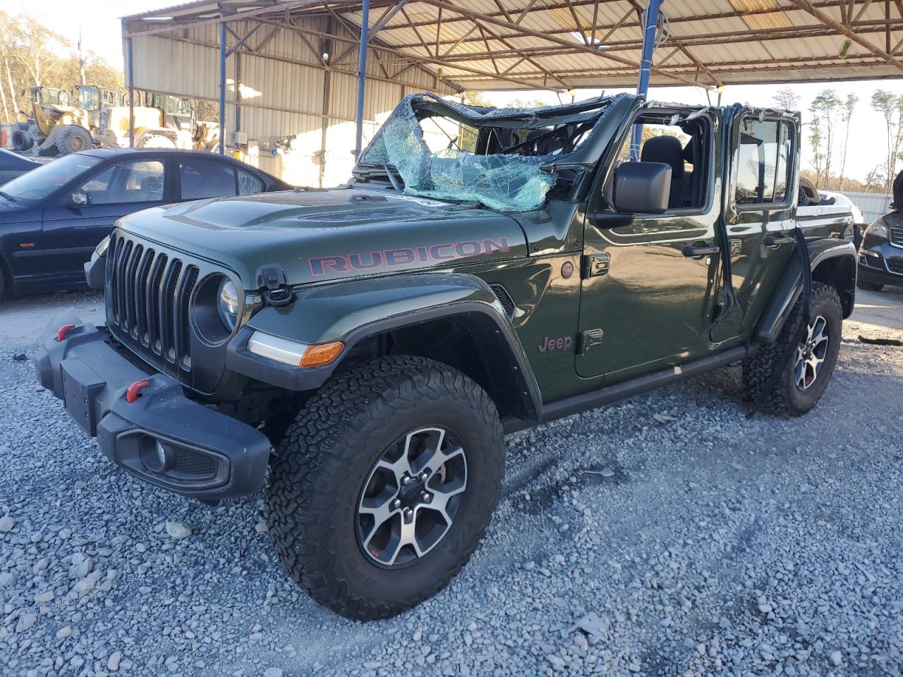2021 Jeep Wrangler Unlimited Rubicon en Venta en Cartersville, GA - All Over