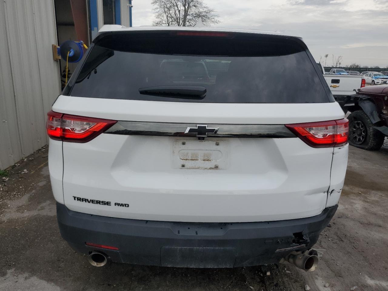 2021 Chevrolet Traverse Ls VIN: 1GNEVFKW8MJ200059 Lot: 80990694