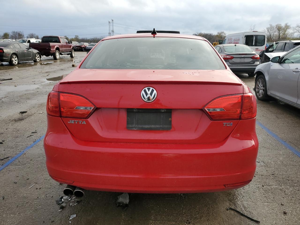 2012 Volkswagen Jetta Tdi VIN: 3VWLL7AJXCM361397 Lot: 80749594