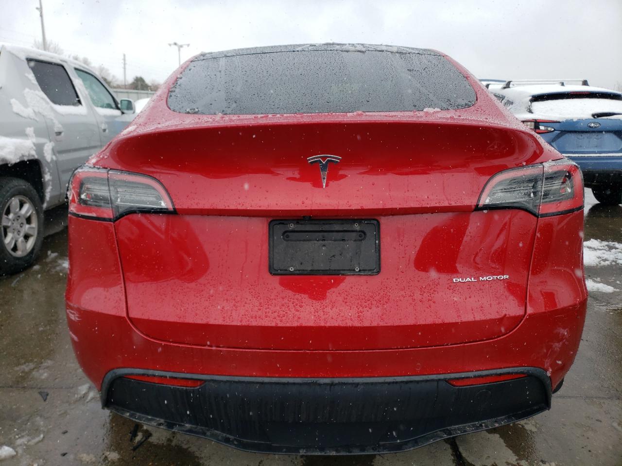 2021 Tesla Model Y VIN: 5YJYGDEE0MF091529 Lot: 82616054