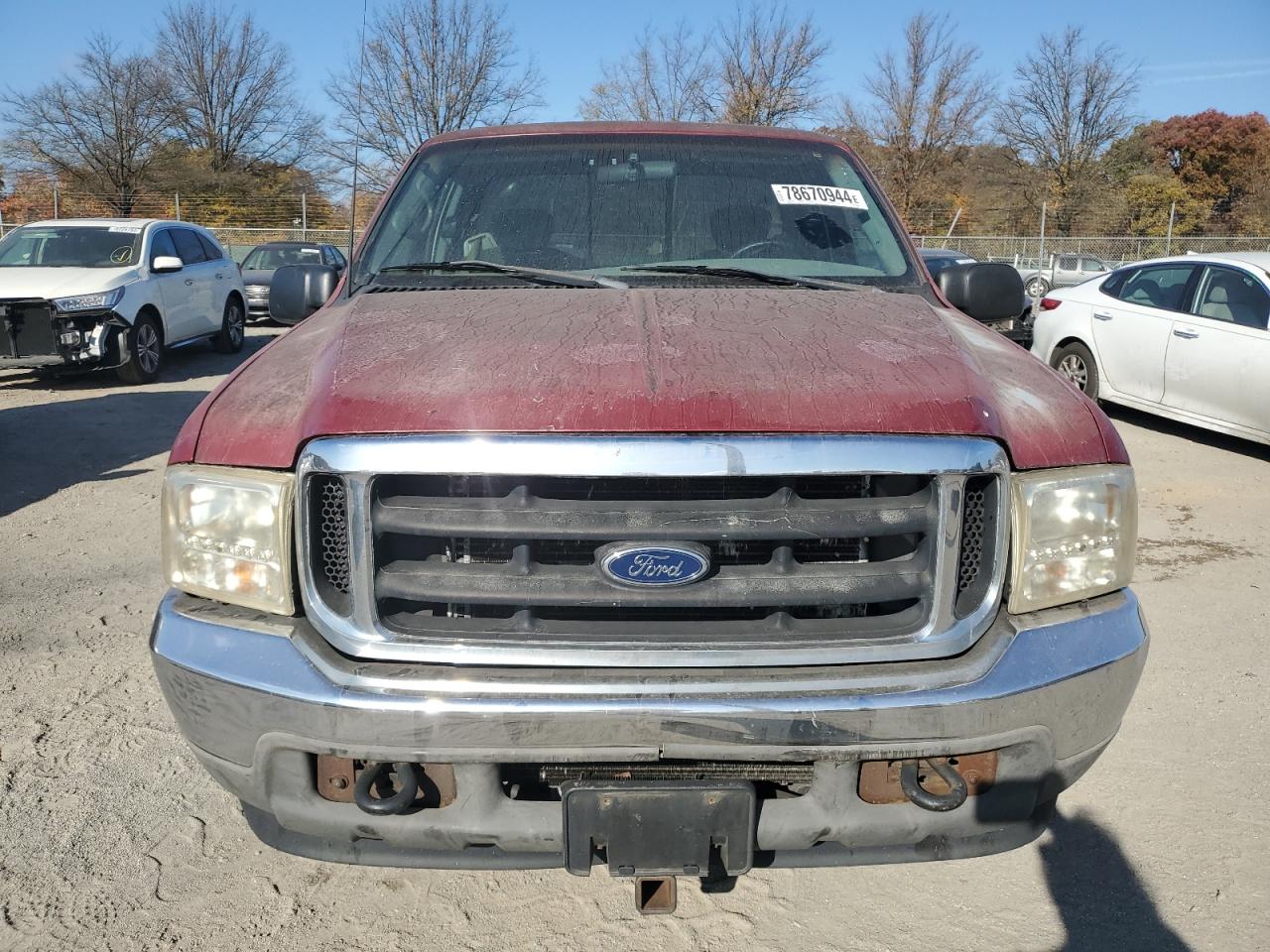 2002 Ford F250 Super Duty VIN: 1FTNX20L92EB36964 Lot: 78670944