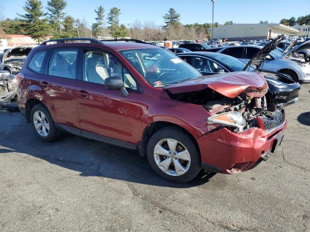  SUBARU FORESTER 2015 Бургунди