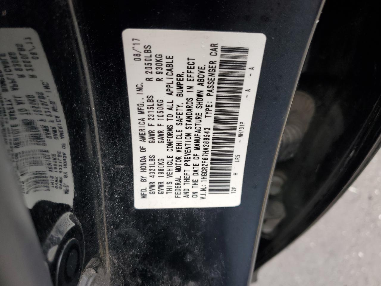 2017 Honda Accord - Image 13