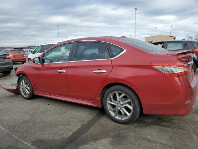  NISSAN SENTRA 2013 Czerwony