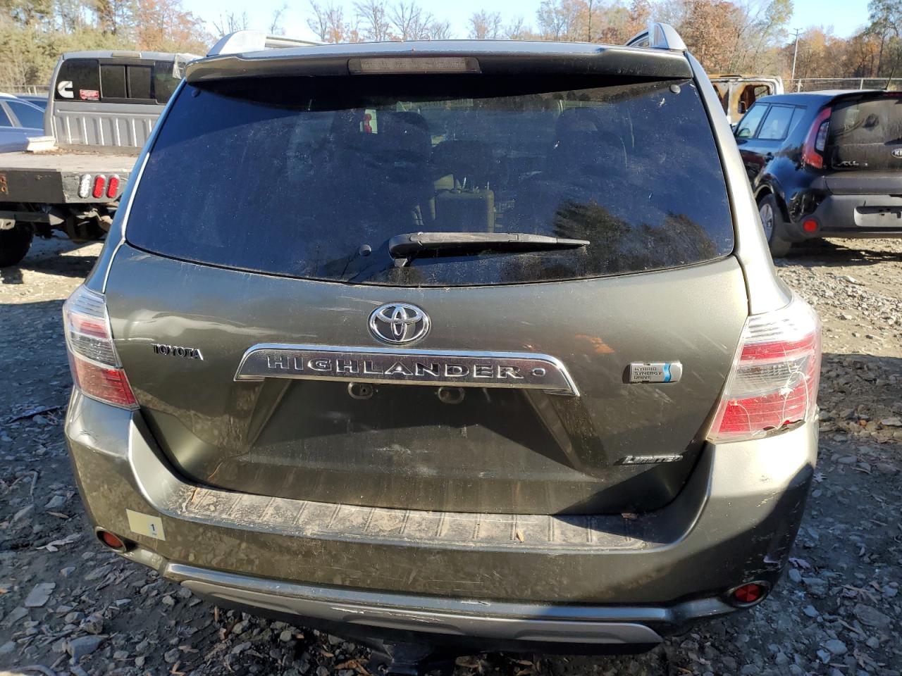 2008 Toyota Highlander Hybrid Limited VIN: JTEEW44A182020901 Lot: 80548184