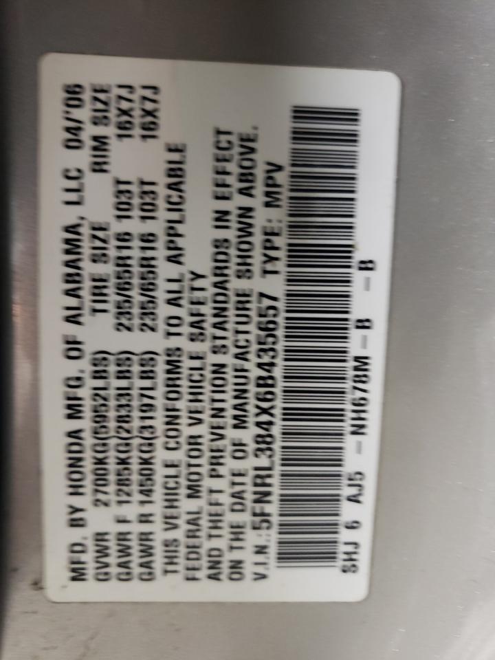 2006 Honda Odyssey - Image 13