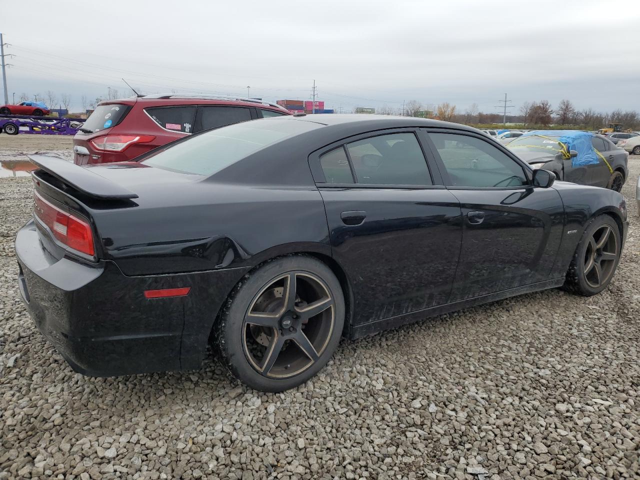 VIN 2C3CDXCT7EH340818 2014 DODGE CHARGER no.3