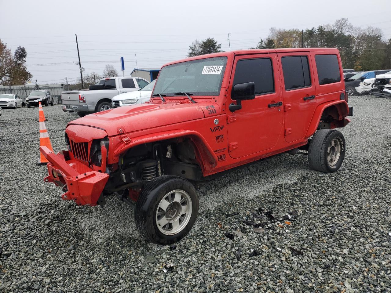 VIN 1C4BJWEG4FL743251 2015 JEEP WRANGLER no.1