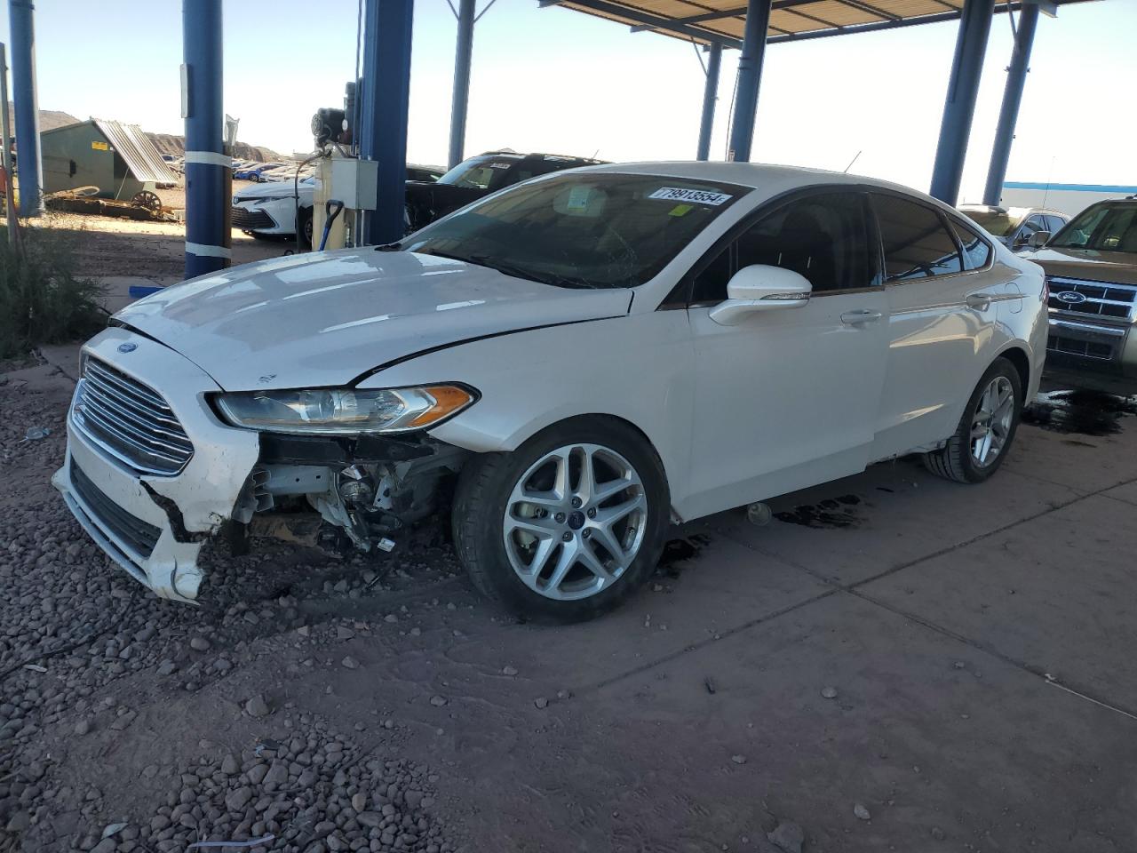 VIN 3FA6P0H72GR386024 2016 FORD FUSION no.1