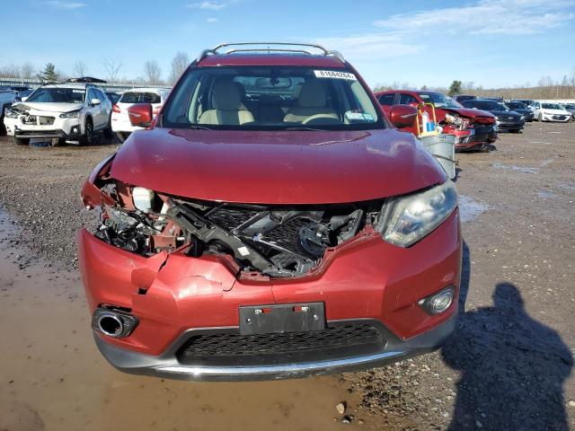  NISSAN ROGUE 2015 Red