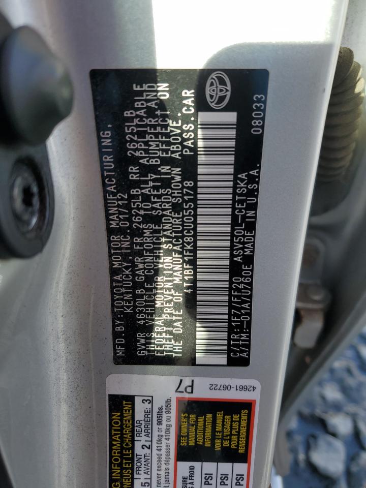 2012 Toyota Camry - Image 12