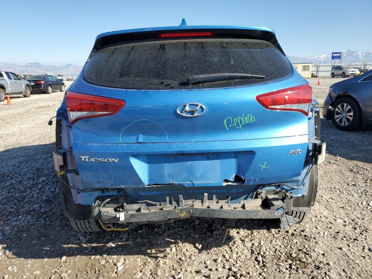 2018 Hyundai Tucson Sel VIN: KM8J3CA43JU635573 Lot: 80019564