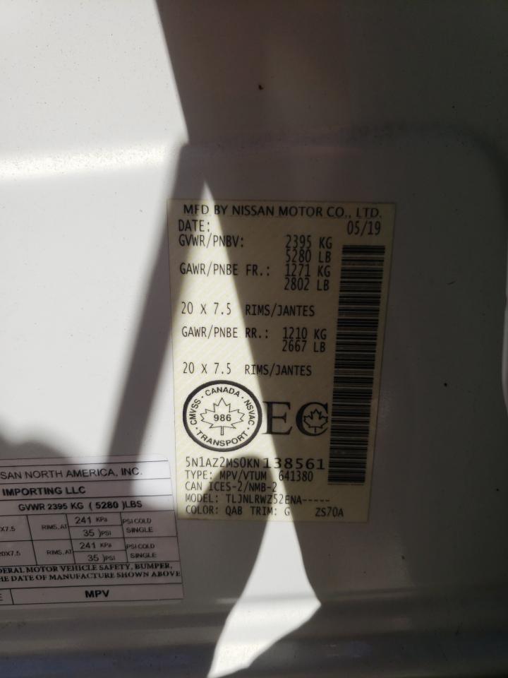 2019 Nissan Murano - Image 14