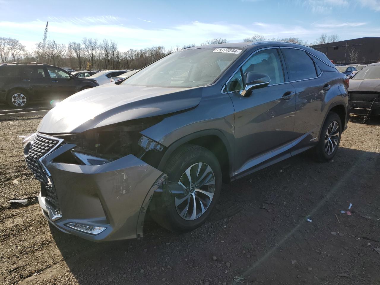 VIN 2T2HGMDA8NC072470 2022 LEXUS RX450 no.1