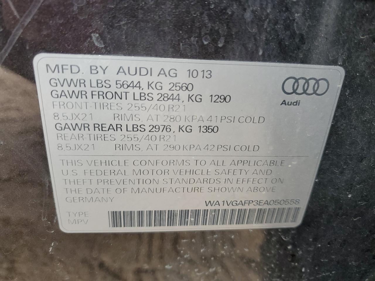 2014 Audi SQ5 - Image 13