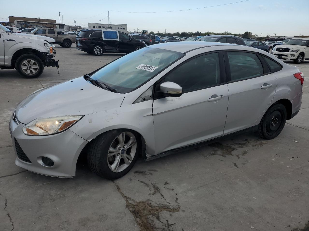 VIN 1FADP3F21EL435287 2014 FORD FOCUS no.1