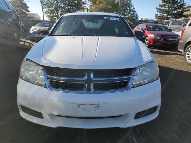 Седаны DODGE AVENGER 2012 Белы