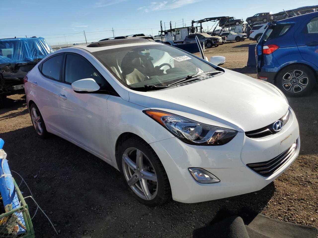 VIN 5NPDH4AE8DH163452 2013 HYUNDAI ELANTRA no.4