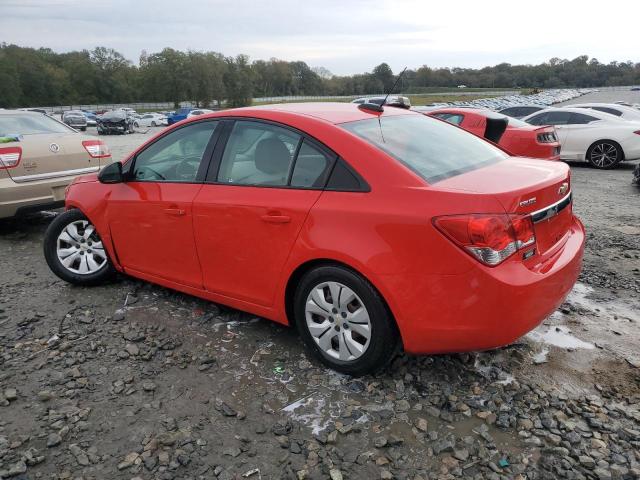  CHEVROLET CRUZE 2016 Czerwony