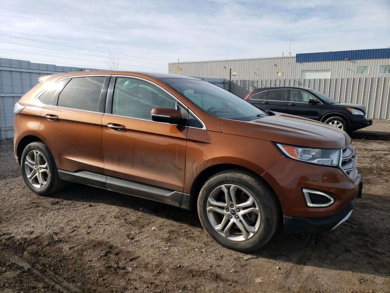 2017 Ford Edge Titanium VIN: 2FMPK4K88HBB64735 Lot: 81373674