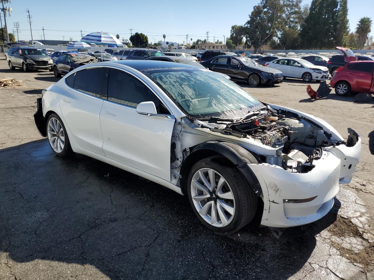 VIN 5YJ3E1EAXLF744068 2020 TESLA MODEL 3 no.4