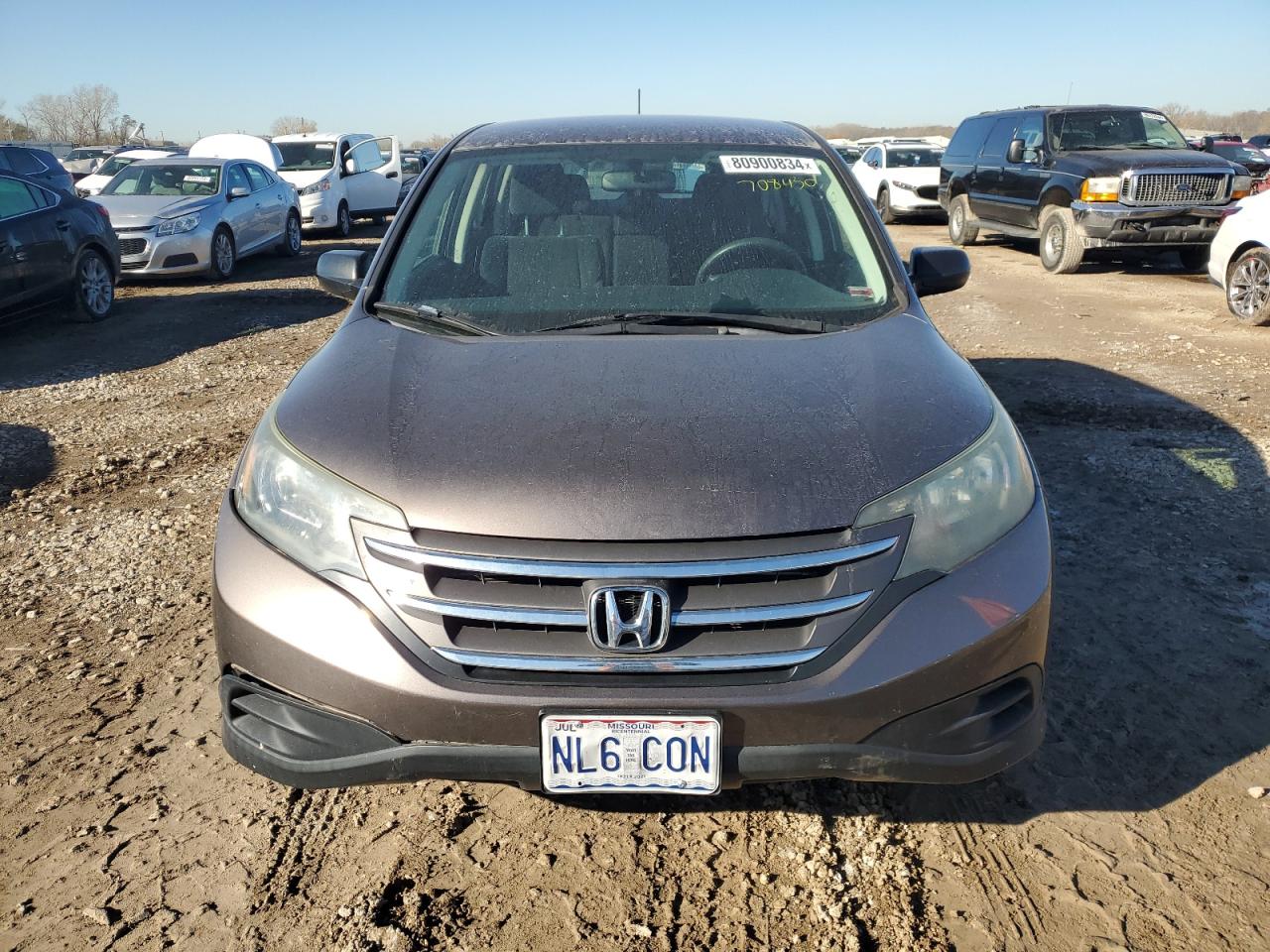 2014 Honda Cr-V Lx VIN: 2HKRM4H38EH708430 Lot: 80900834