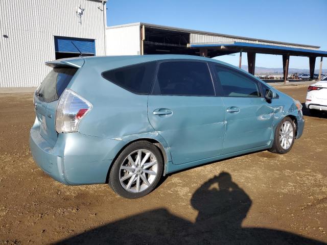  TOYOTA PRIUS 2013 Бирюзовый