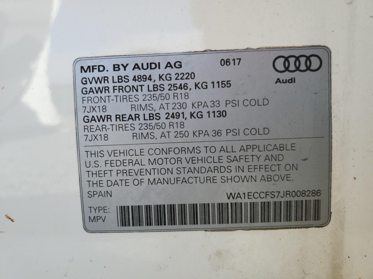 2018 Audi Q3 - Image 15
