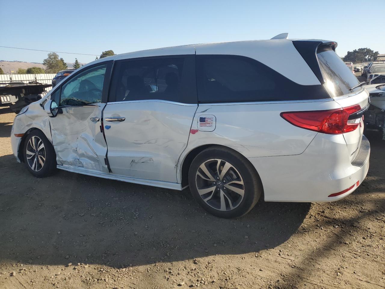 2022 Honda Odyssey Touring VIN: 5FNRL6H82NB028838 Lot: 80229704