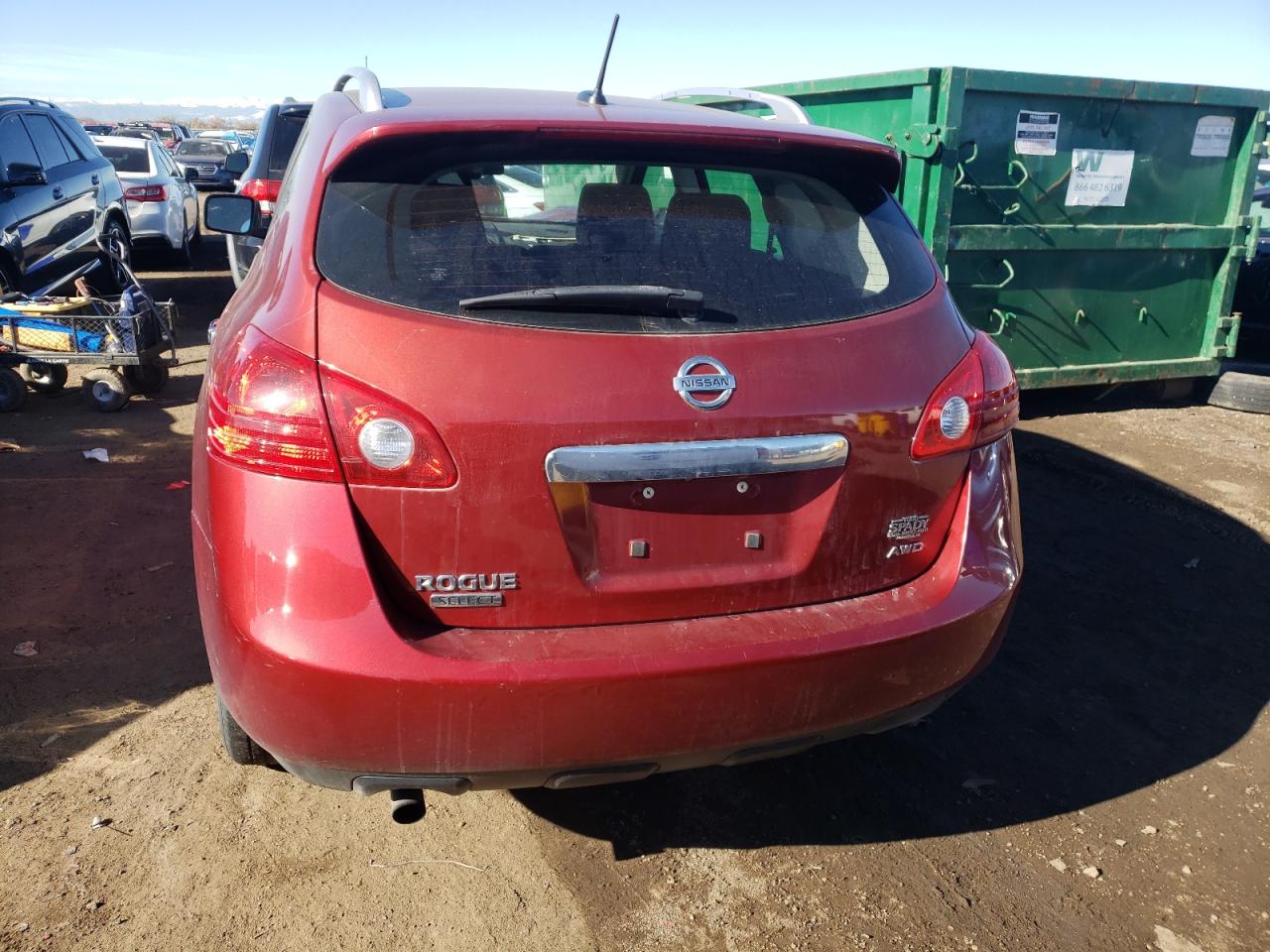 2015 Nissan Rogue Select S VIN: JN8AS5MV0FW762076 Lot: 80097244