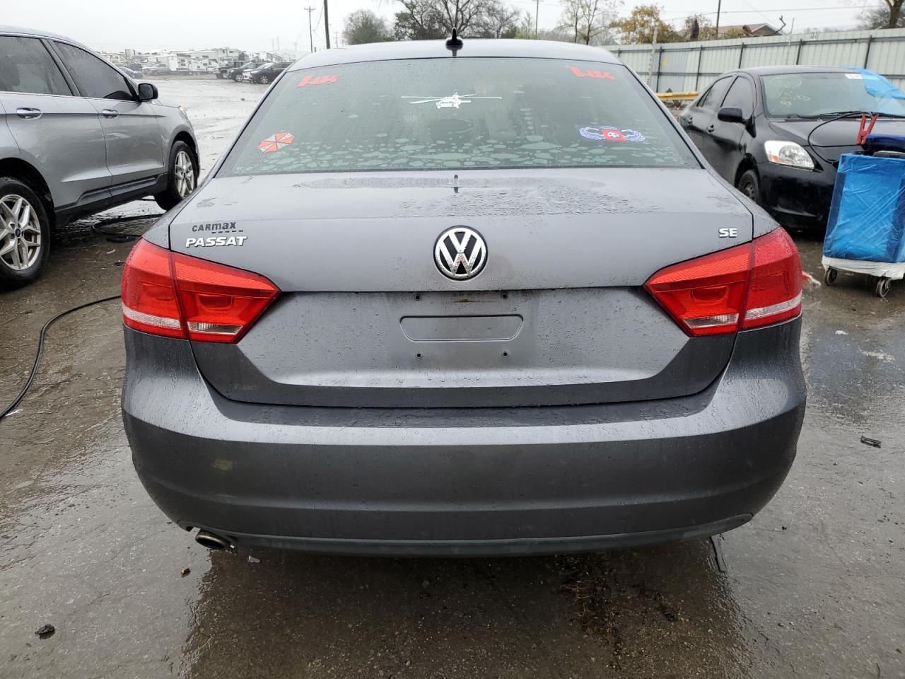 2012 Volkswagen Passat Se VIN: 1VWBP7A35CC032450 Lot: 81335484