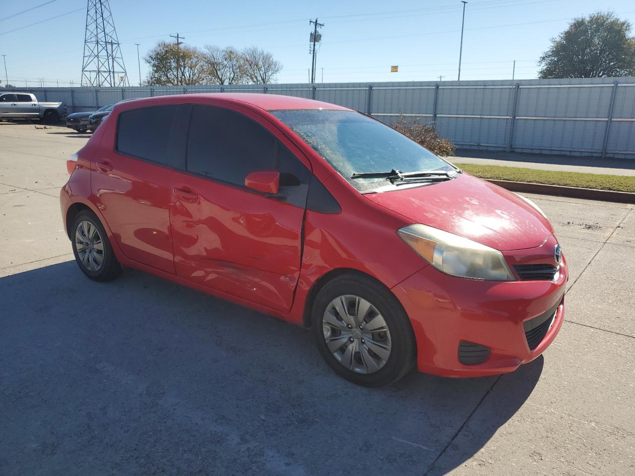 VIN JTDKTUD31DD544839 2013 TOYOTA YARIS no.4