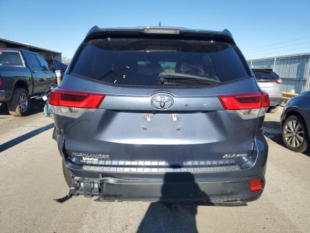  TOYOTA HIGHLANDER 2019 Granatowy